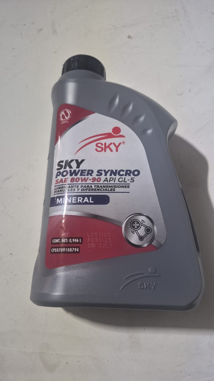 Valvulina 80W90 Sky