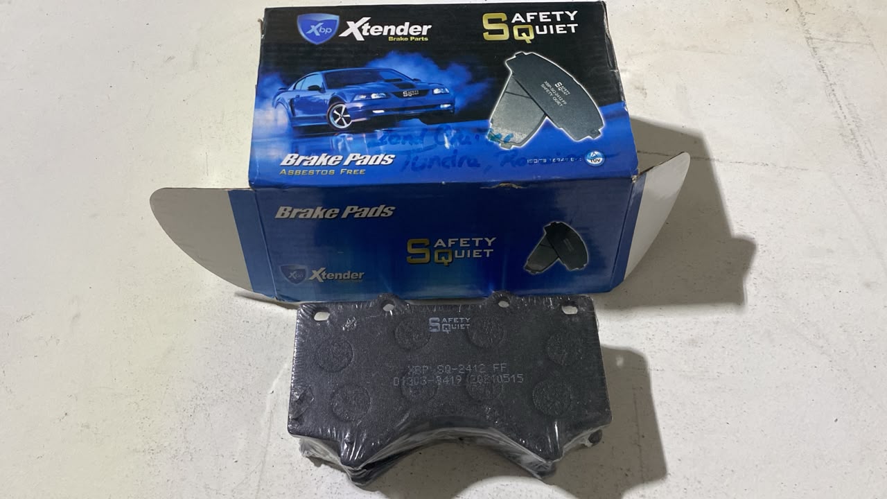 Pastillas de freno X-Tender — Land Cruiser / Tundra / Roraima