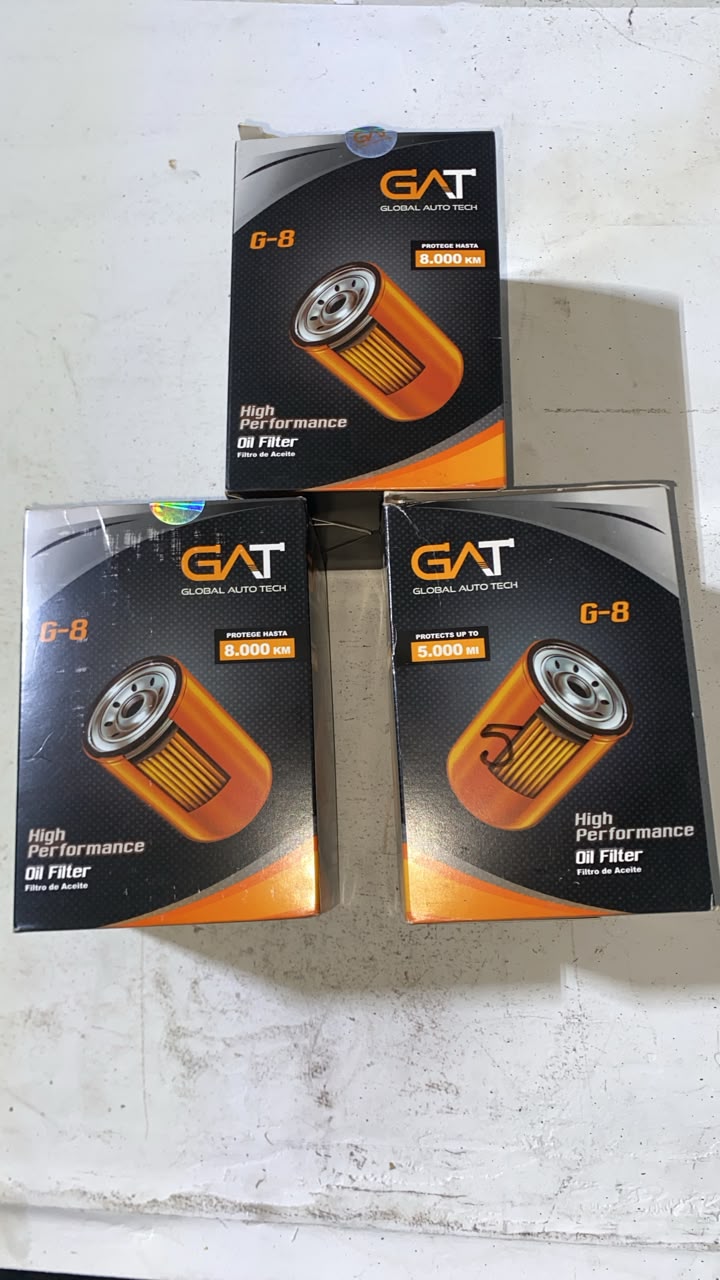 Filtro de aceite GAT G-8 — Bronco / Autana