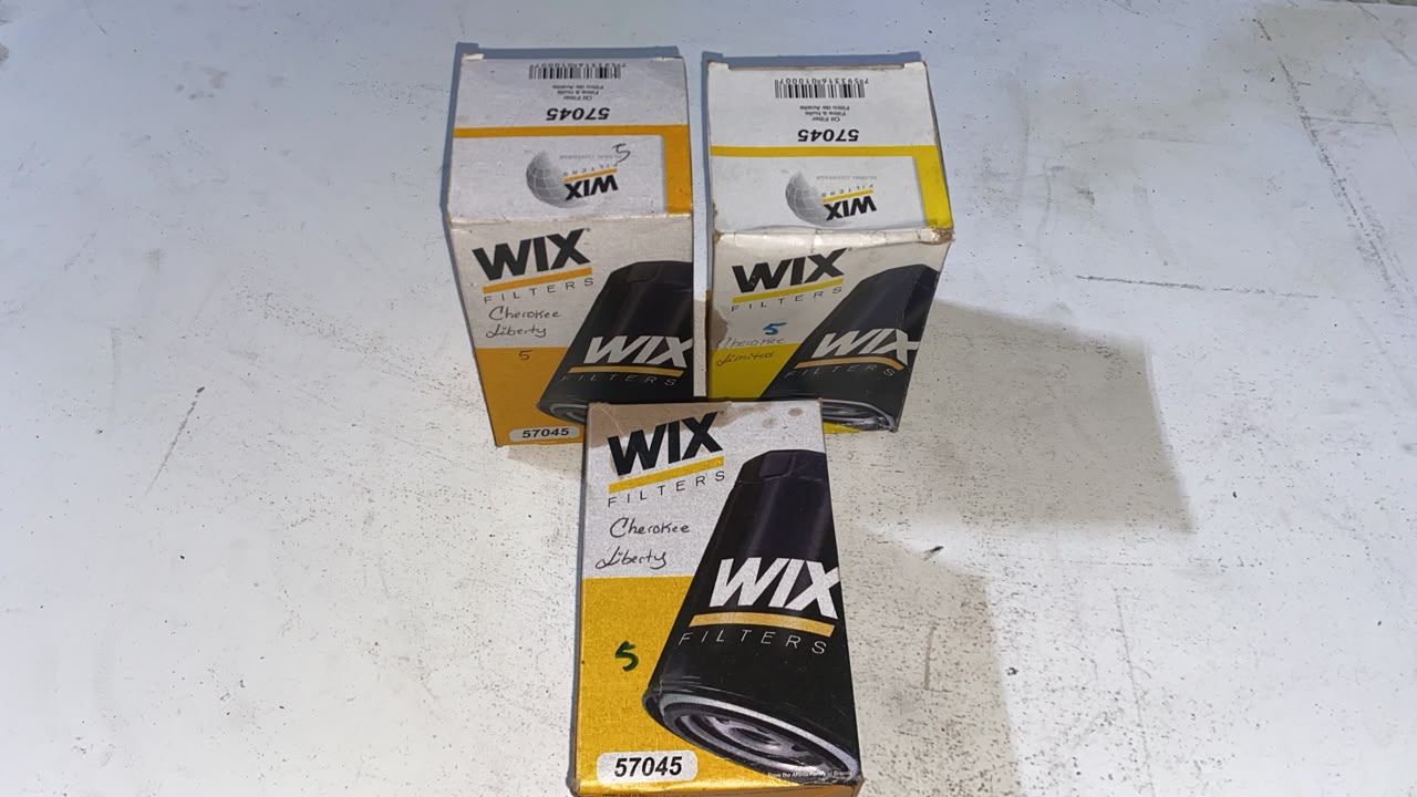 Filtro de aceite Wix 57045 — Grand Cherokee / Liberty