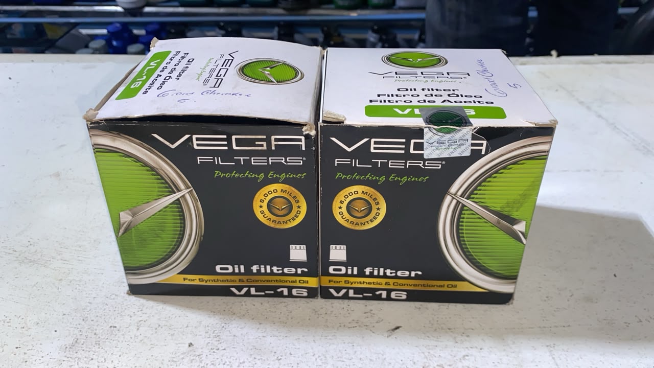 Filtro de aceite Vega VL16 — Grand Cherokee