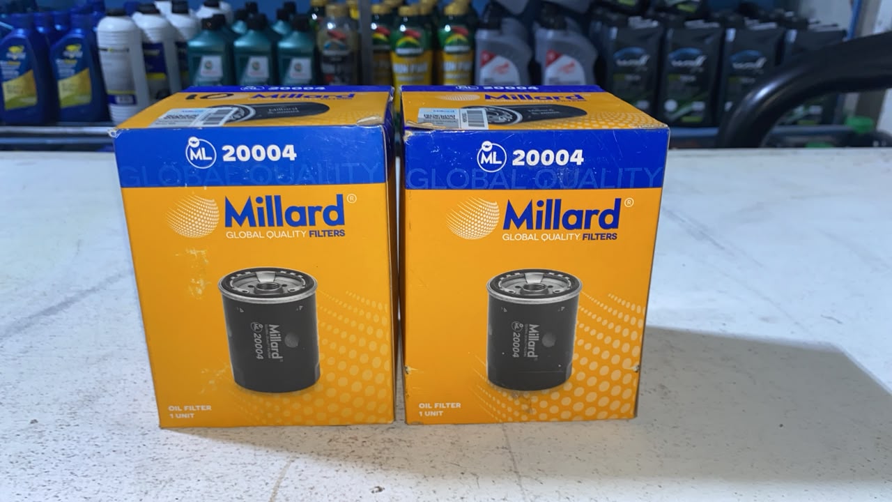 Filtro de aceite Millard 2004 — Hilux / Fortuner
