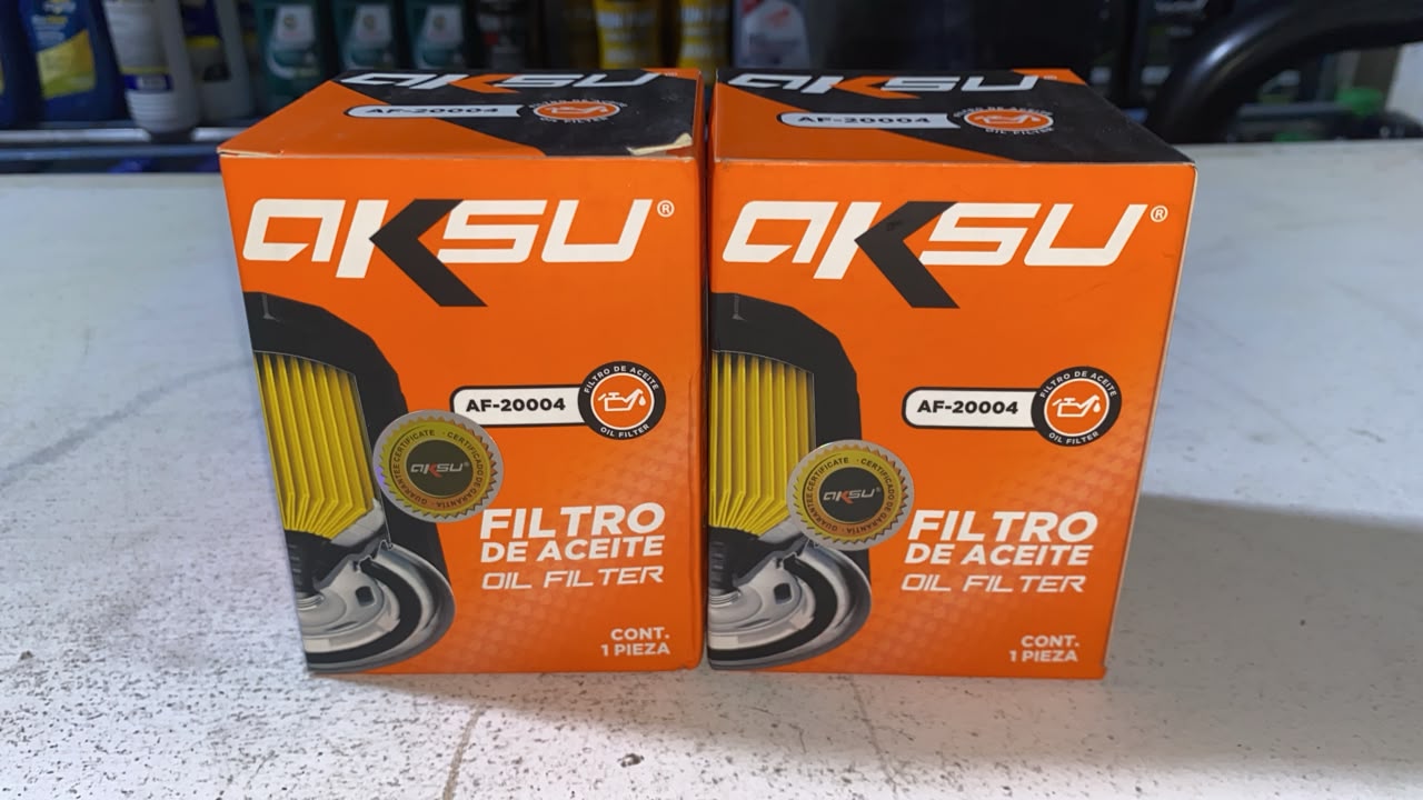 Filtro de aceite Aksu 2004 — Hilux / Fortuner