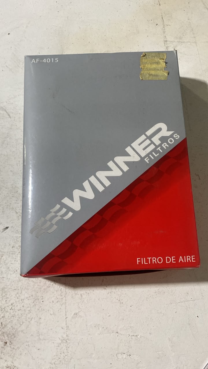 Filtro de aire Winner AF4015 — Yaris / Corolla / Camry