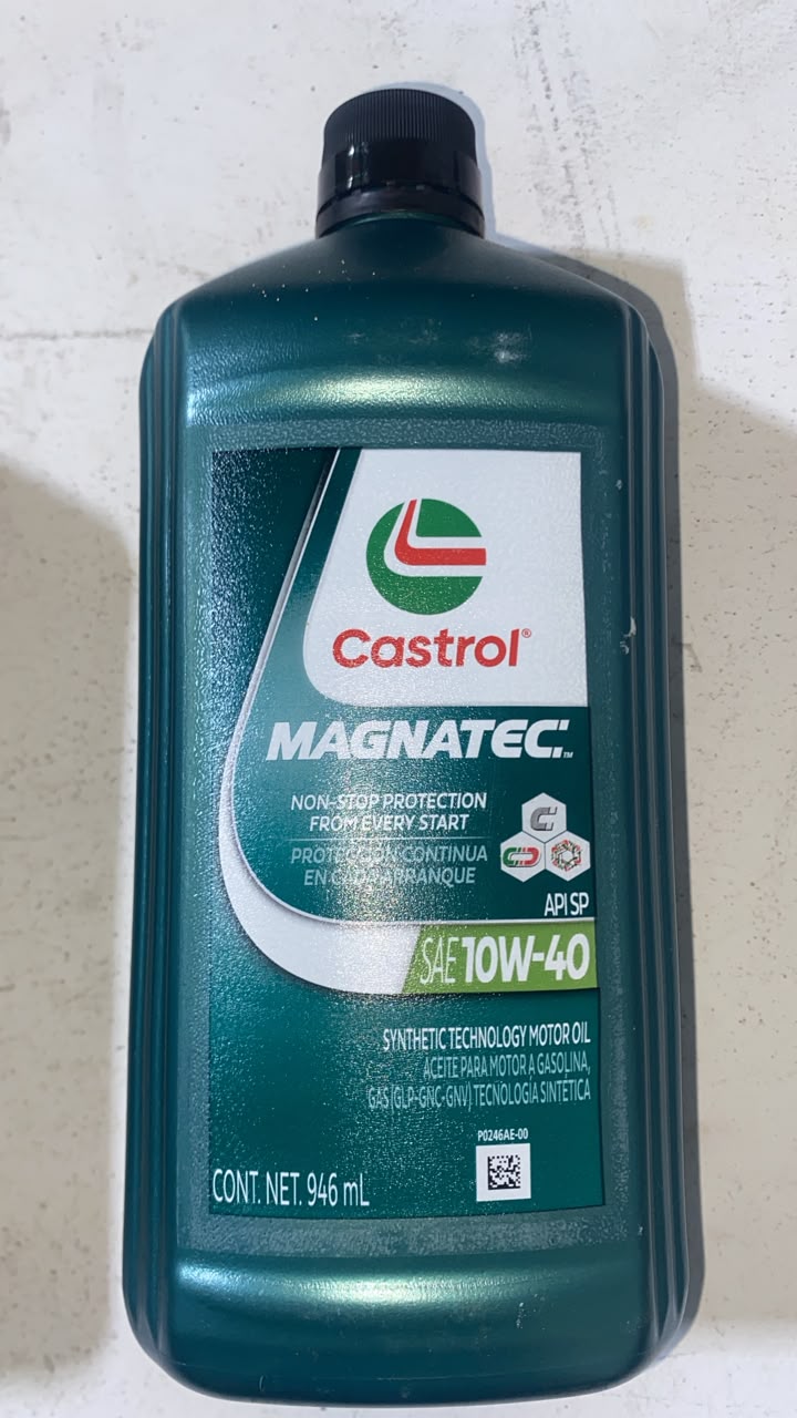 Aceite 10W40 sintético Castrol