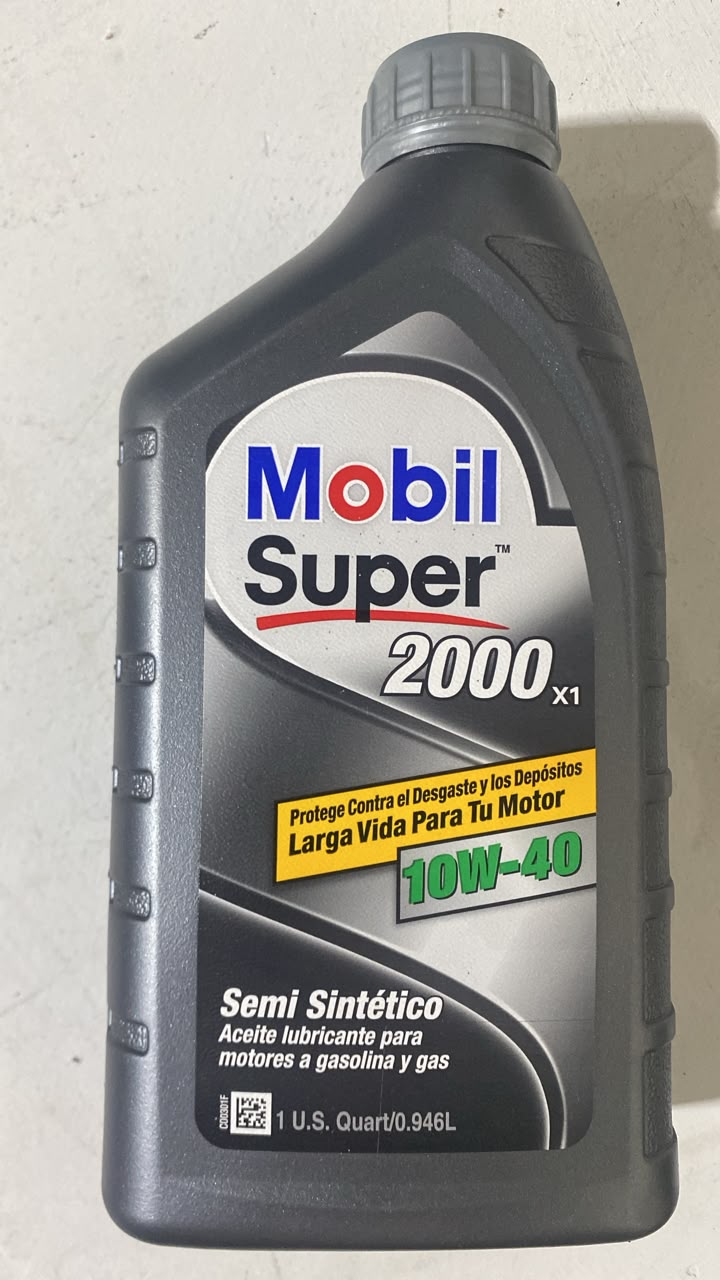Aceite 10W40 semi sintético Mobil