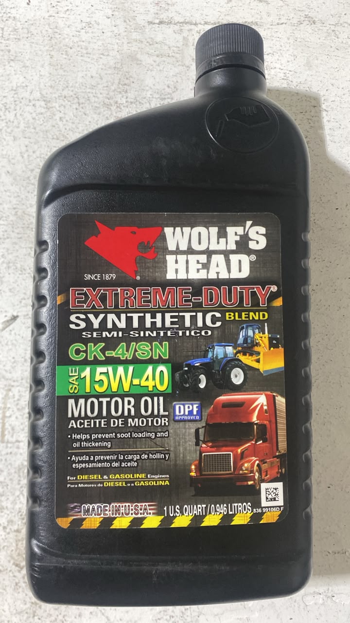 Aceite 15W40 Wolf's Head
