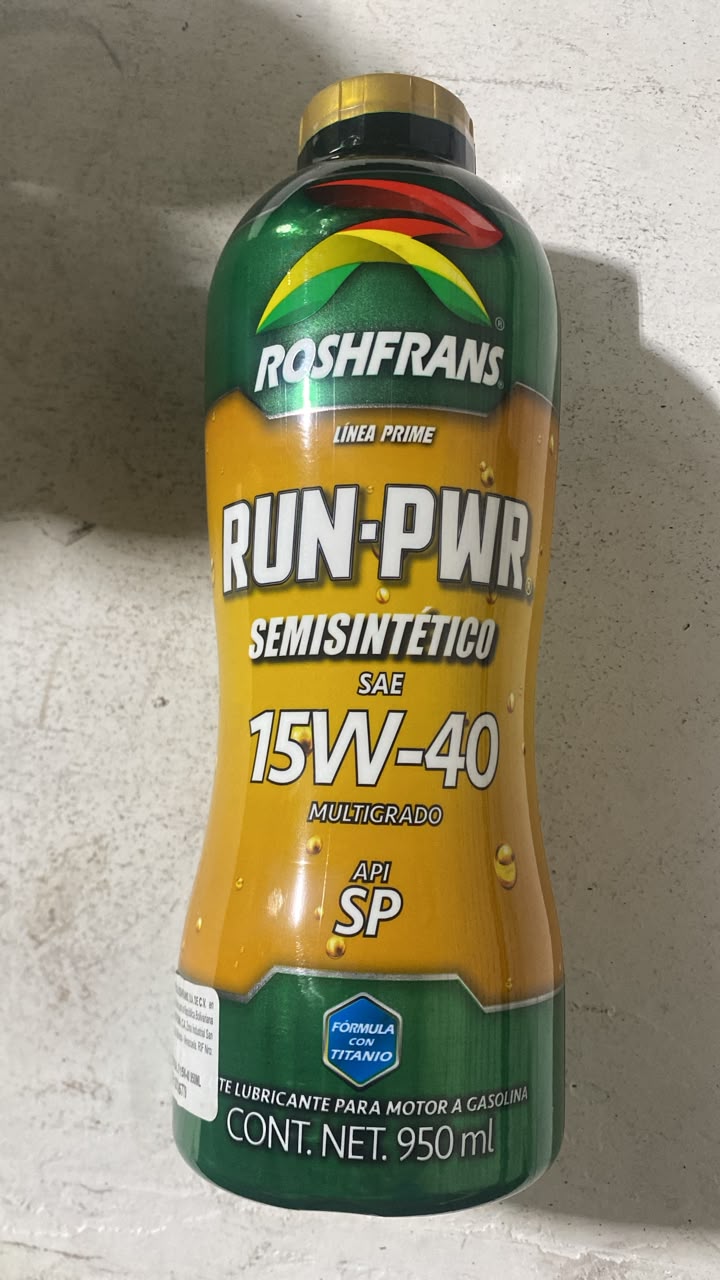 Aceite 15W40 semi sintético Roshfrans
