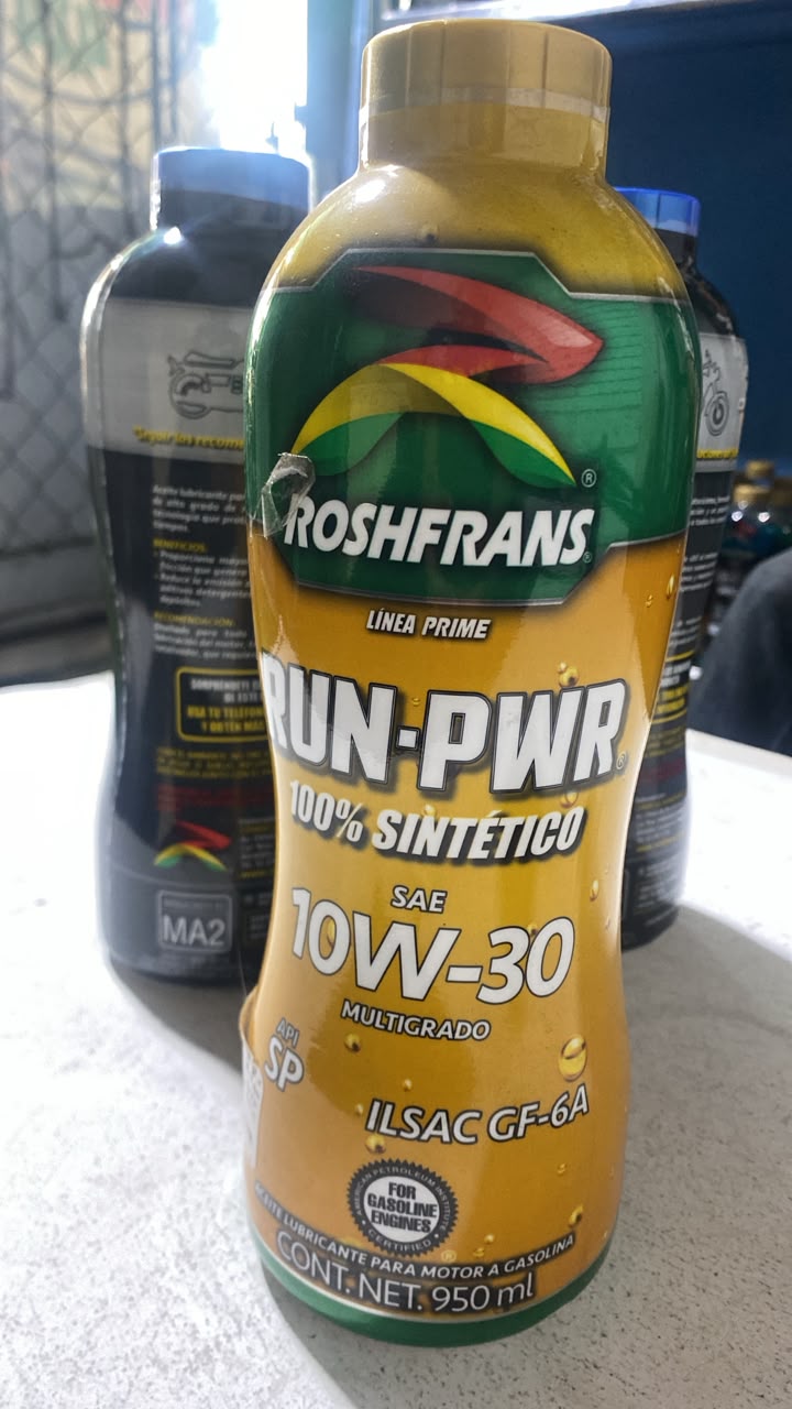 Aceite 10W30 sintético Roshfrans