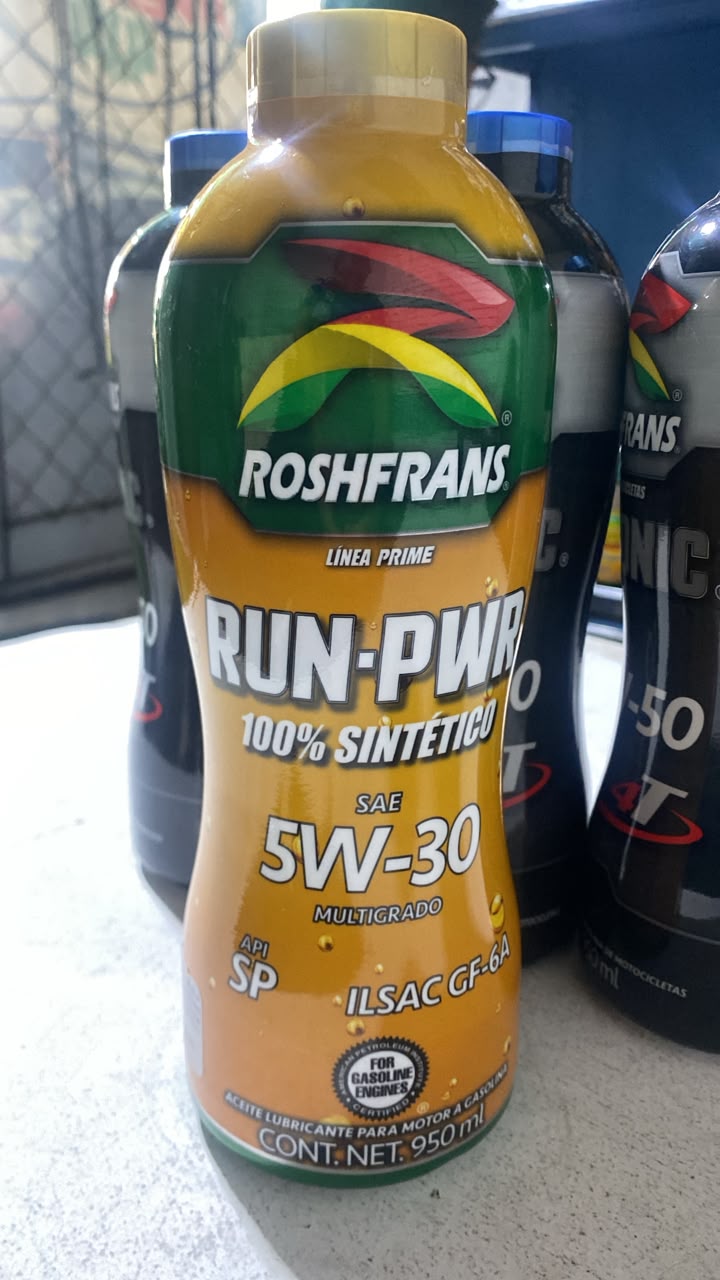 Aceite 5W30 sintético Roshfrans