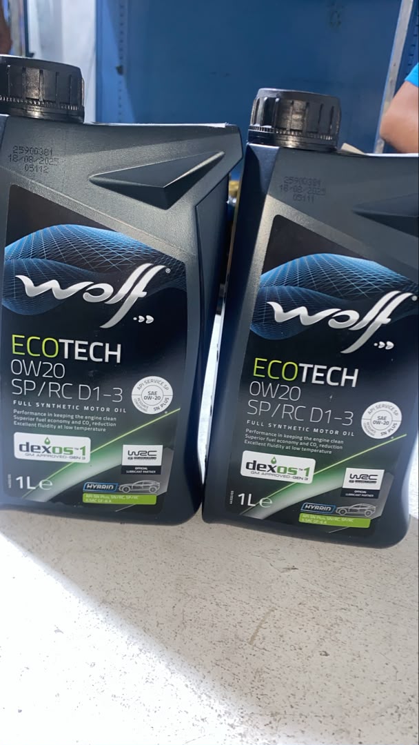 Aceite 0W20 full sintético Wolf