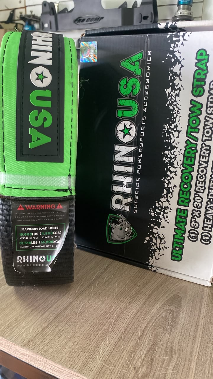 Cincha de remolque Rhino