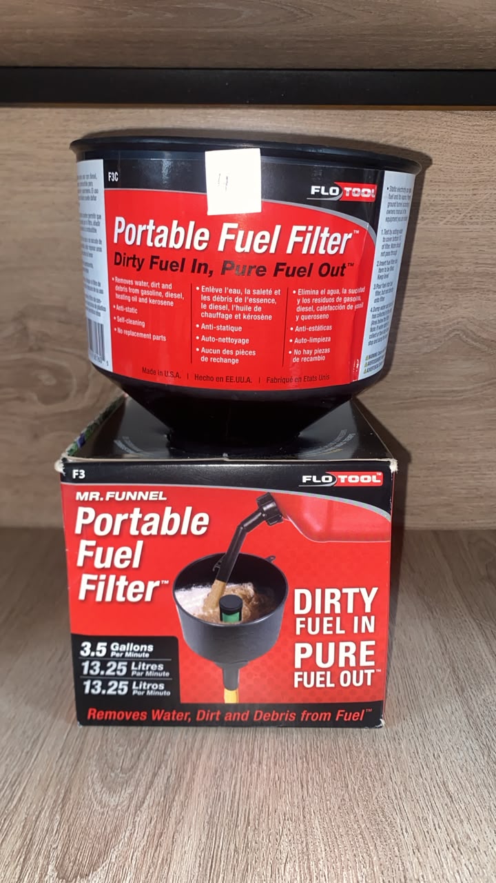 Filtro de combustible portátil F3C 13.25 L
