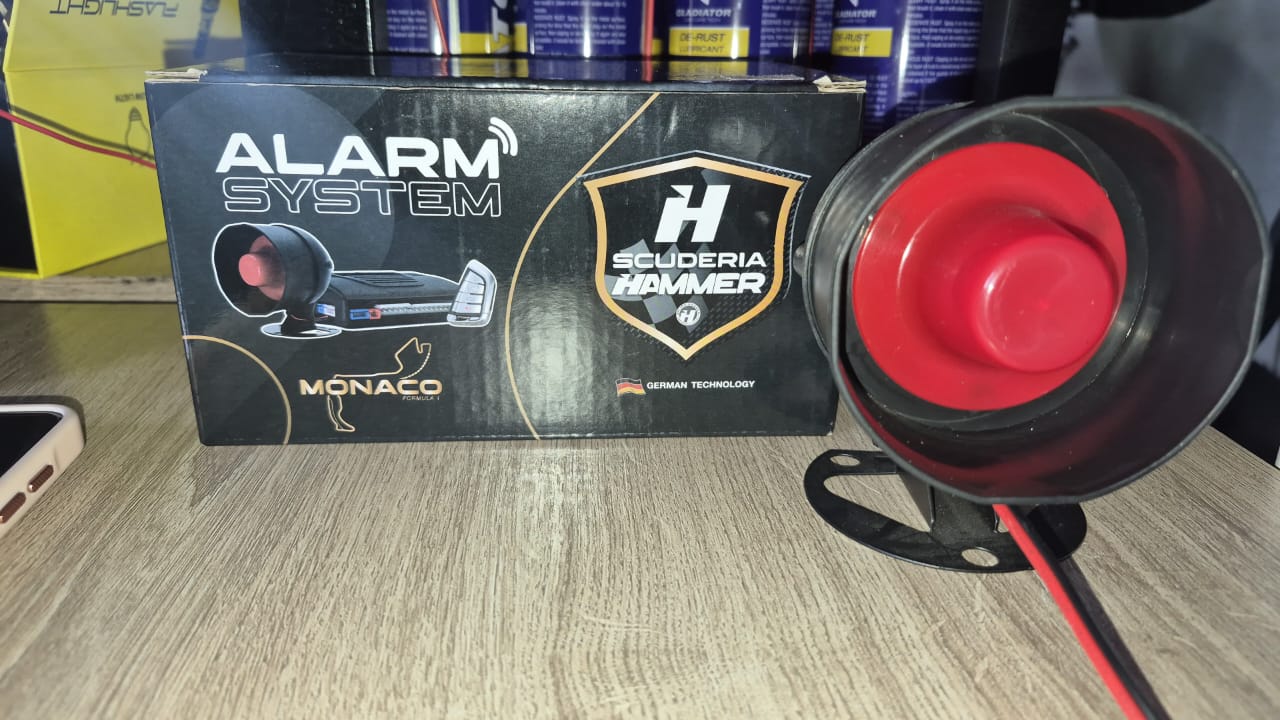Sistema de alarma de seguridad (Scuderia) Hammer