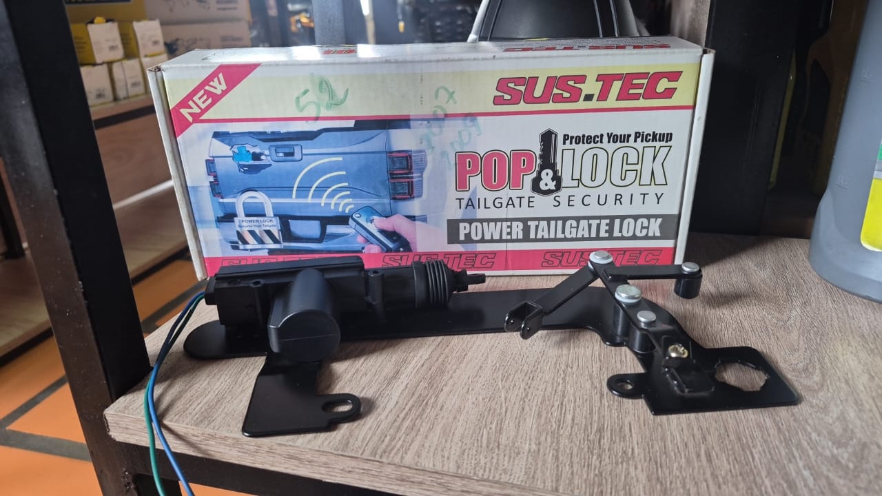 Kit cerradura eléctrica compuerta trasera (Pop & Lock) SUS.TEC