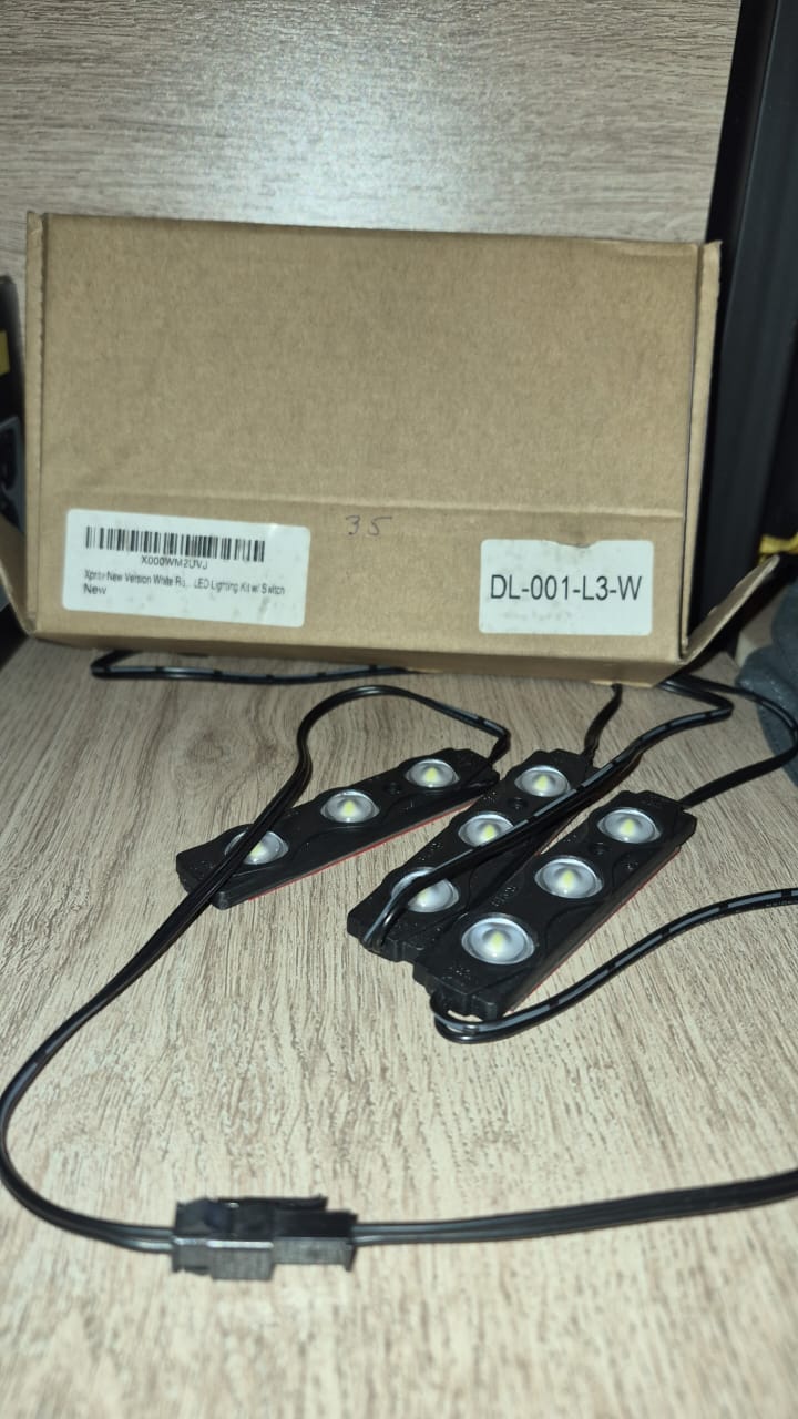 Kit de luces LED blancas ultrabrillantes